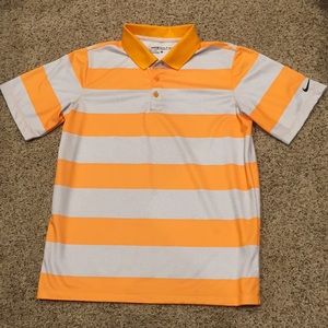 Boys Nike Golf Short Sleeve Polo Size Large